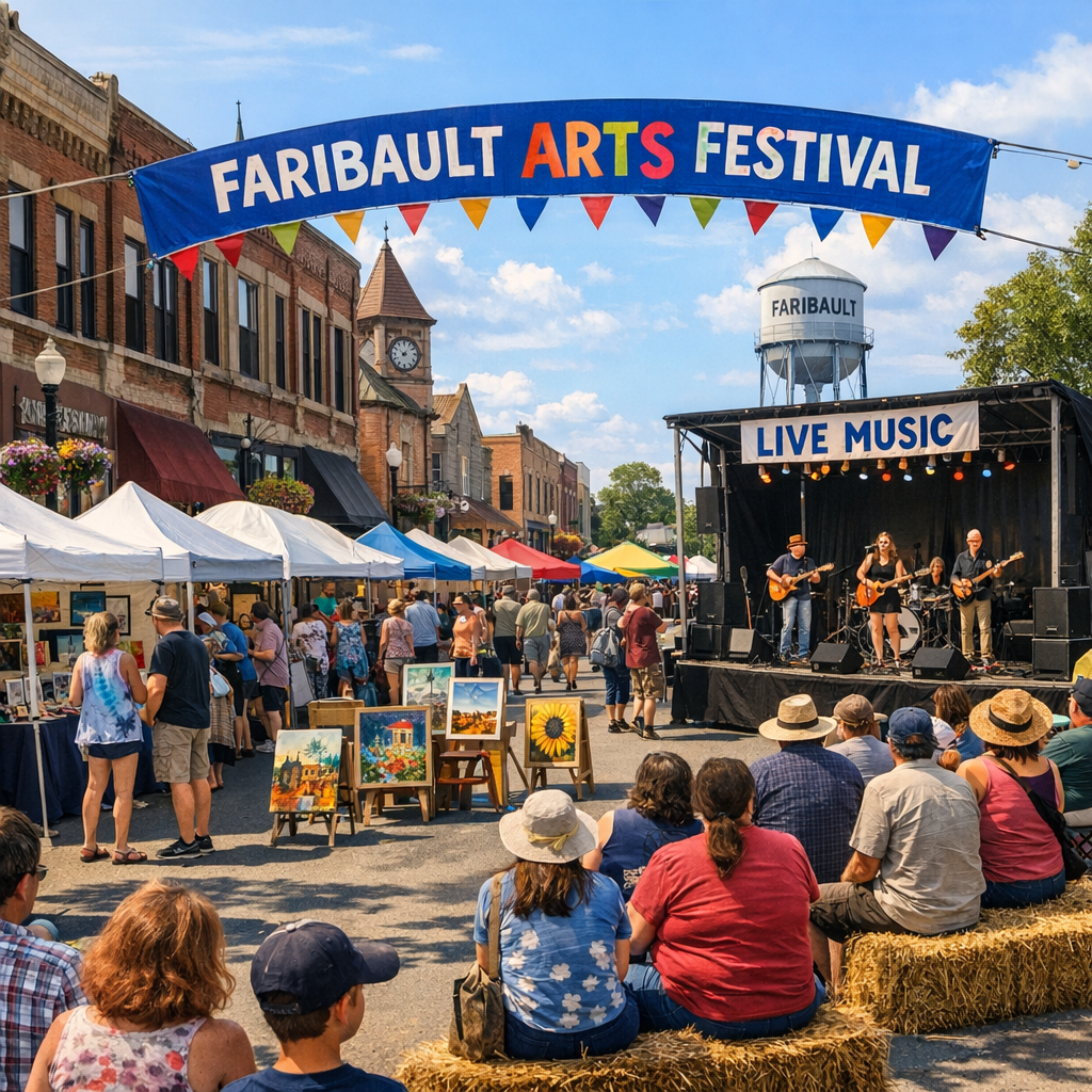 Exploring Faribault’s Vibrant Arts and Culture Scene