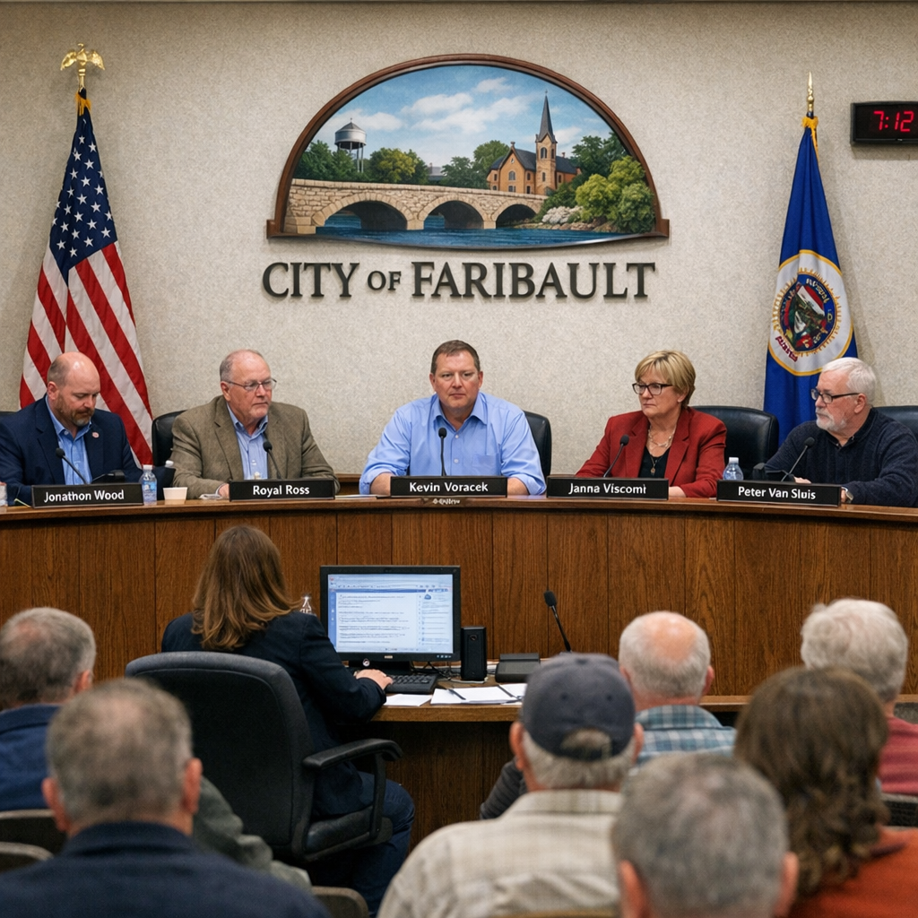 Faribault City Council Advances Key Infrastructure and Zoning Initiatives